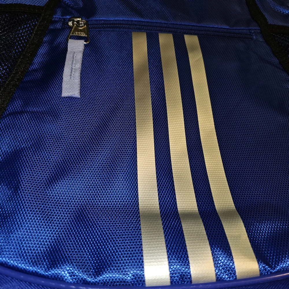 Adidas Blue Drawstring Bag